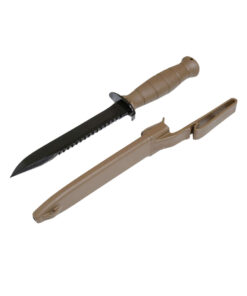 Glock KDO39179 Field Knife Flat Dark Earth Polymer Handle