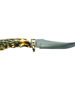 Uncle Henry Golden Spike Rat Tail Tang Fixed Blade Knife
